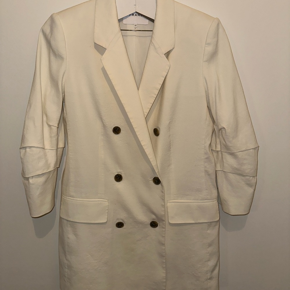 FRAME tuxedo dress S
